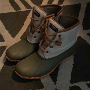 Sz 8 Sperry Duck Booties